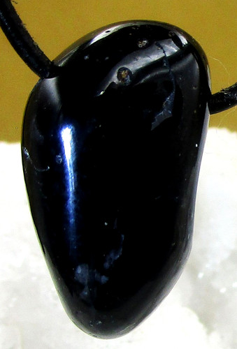Onyx trommelstein gebohrt - ,