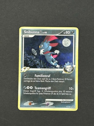 Snibunna pokemonkarte 48 - snibunna, lv.