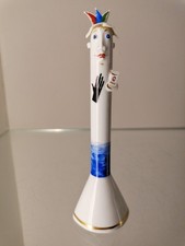 Meissen Figur Narr Entwurf Olaf Fieber 1. Wahl Gold Blau Modell-Nr. 81959