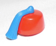 15600, Fez, Hut (mit Kordel, blau), Soldat (Janitscharen), orangerot