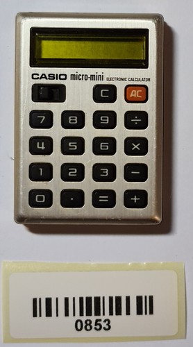 0853 taschenrechner casio - taschenrechner,