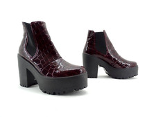 TOPSHOP Damenschuhe Stiefeletten Stiefel mit Absatz NEU Gr.39