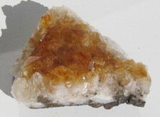 Citrin Stufe gebrannt