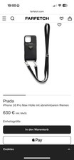iPhone  Prada 14-15 Pro Max Hülle Mit Karton Versand Sofort ? Neupreis 630€ ?