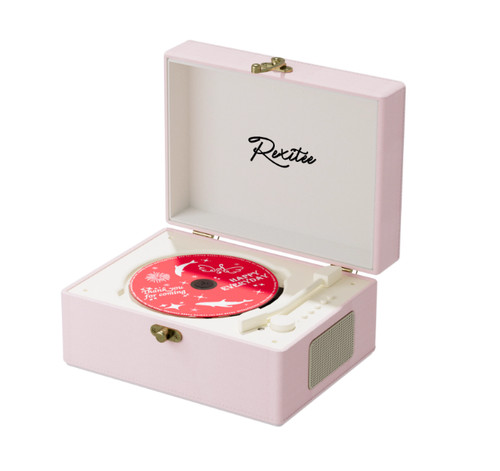 Rexitee pink retro player - pink, cd