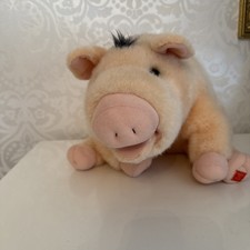 Plüschschwein singend " Old