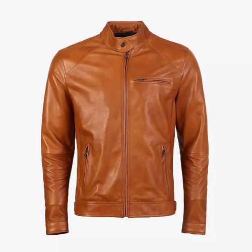 Herren echt lammfell leder - lammfell,