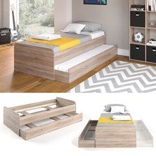 Kojenbett Jugendbett Gästeliege Funktionsbett Enzo Sonoma 90x200 Vitalispa