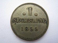 Deutsche Staaten Hamburg 1855