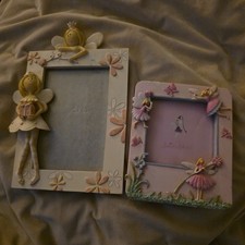 Vintage Paar Feenrahmen rosa