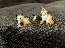 Porzellan Katzen (2 Stück)