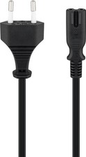 3m Netzkabel Euro Stromkabel