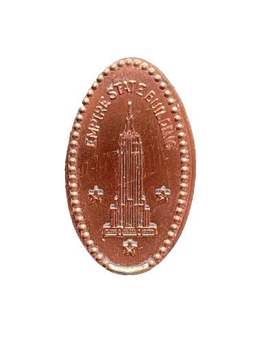 Elongated coin quetschmünze - elongated,