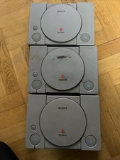 3 Stück Sony PlayStation 1 PS1 Spielekonsole - Defekt
