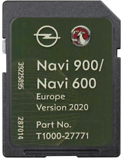 MAP GPS NAVIGATION KARTE OPEL NAVI 600 NAVI 900 2020/2021 EUROPA ASTRA INSIGNIA