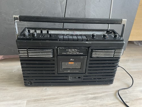 Radio recorder crown japan - recorder, crown,japan