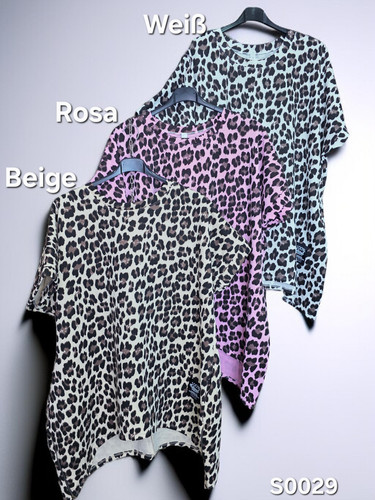 Butterstoff shirt tunika - tunika, print