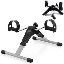 LCD Pedaltrainer Fitnessbike Mini Heimtrainer Arm und Beintrainer Büro