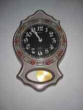 1970er EOMA Küchenuhr  mit Pendel Pendeluhr Junghans Keramik läuft Germany