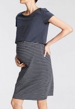 Neun Monate 2 tlg. Set Kleid und Shirt Umstandsmode Mode Schwangerschaft NEU 40