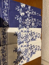 4 Stück Geschirrtücher Zwiebelmuster blau weiß 100% Baumwolle neu und unbenutzt.