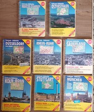 Falk Großraum-Städteatlas, diverse als Konvolut