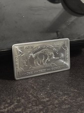 1 oz Titanbarren Büffel Bison