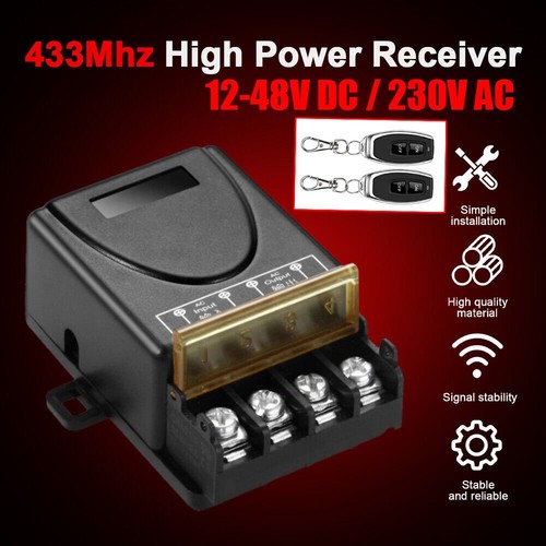 48v 433mhz funk - 48v, empfänger