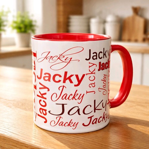 Personalisierte tasse mit - personalisierte,