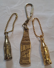 Lot 3 mal Coca Cola Campa Cola Schlüsselanhänger Vintage Anhänger Spielzeug