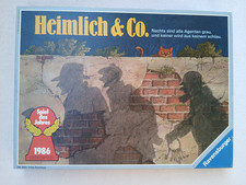 Heimlich & Co. Detektivspiel Ravensburger Spiel des Jahres 1986 KOMPLETT