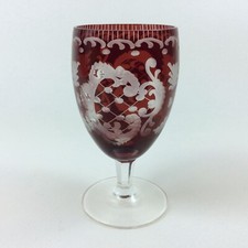 Egermann Böhmen Rubinglas