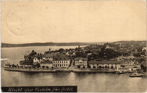 Sweden vaxholm - pc, (a60195)