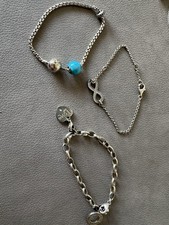 3x Thomas Sabo Armbänder 925