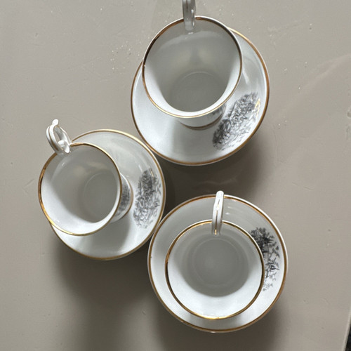 Pirken hammer porzellan tasse - porzellan,
