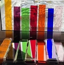 Farbiges Tiffany Glas 