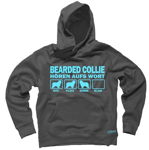 Sweatshirt bearded collie - bearded,