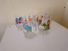 Gläser mit Kinderfreundlichen Motiven 5 Stück 