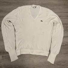 Lacoste Strickpullover Weiß XL Herren