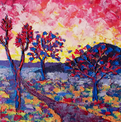 Abstrakt landschaft - abstrakt,