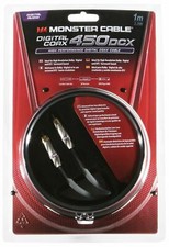 Monster Advanced Performance Digital Coax Audio Cable 450DCX (Cinch-Kabel) 1m ##