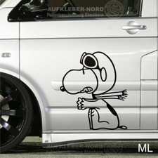 Snoopy Baron Auto Aufkleber