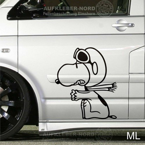 Snoopy baron auto aufkleber - auto,
