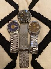 West End Watch Co. Genova Datamatic Orient 3 Stars Crystal Armbanduhren Herren 