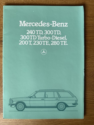 Mercedes w123 s123 kombi - mercedes,