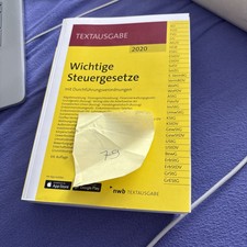 Wichtige Steuergesetze 2020 Nwb Gesetzesredaktion