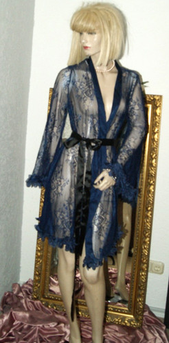 Transparenter negligee - transparenter,