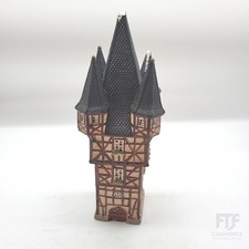 Dekohelden Windlichthaus Bromser Turm in Rüdesheim - 2× Turmspitzen abgebrochen