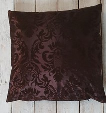 Calisini Opus Style Brokat Kissenhülle braun ca 40x40  cm