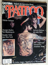 Easyriders Tattoo Magazin der hautnahen Kunst Nr. 1 Frühjahr 1990 Z 2 B3102
